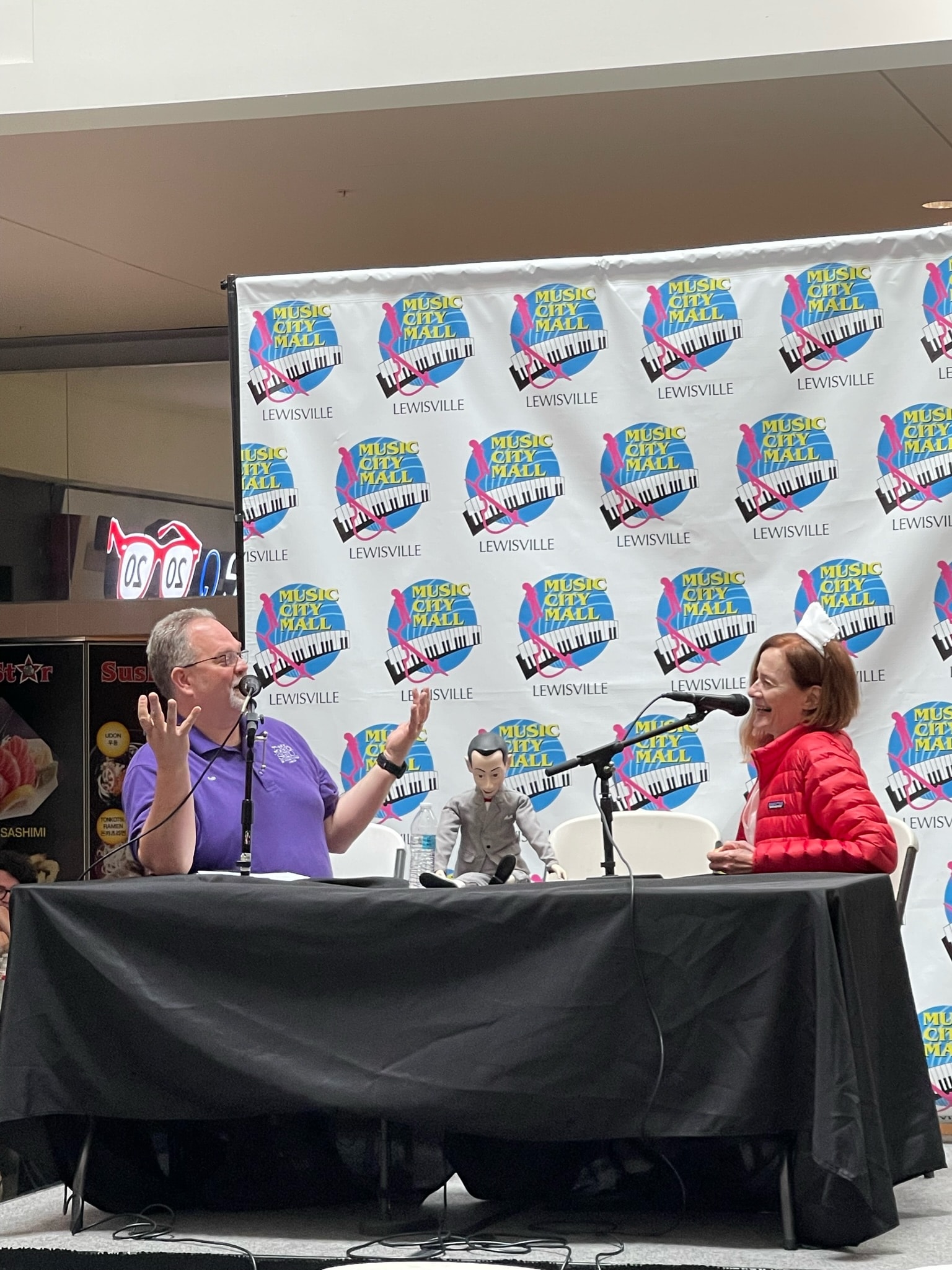 Rob Ervin at a panel event