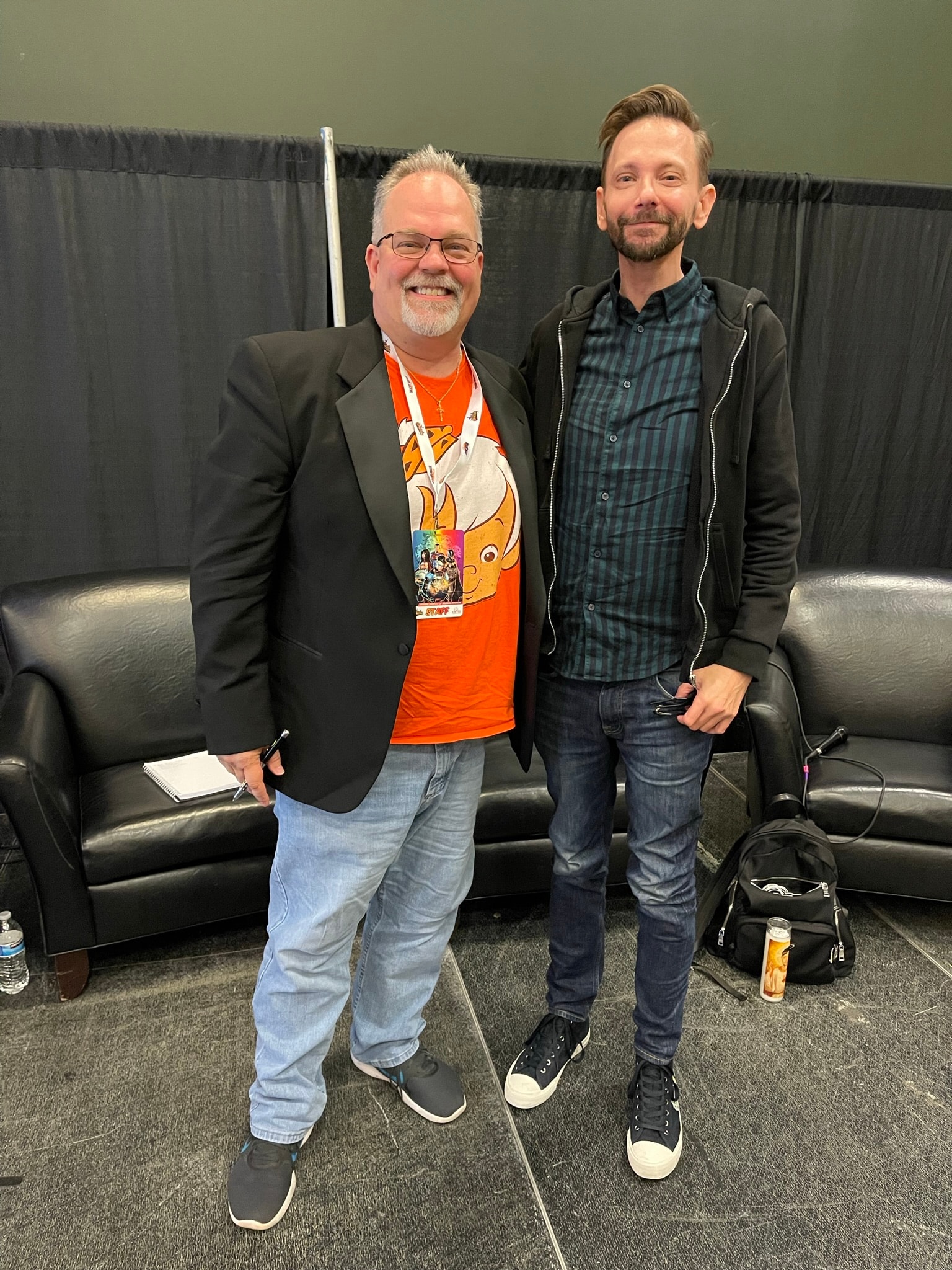 Rob Ervin at a panel event