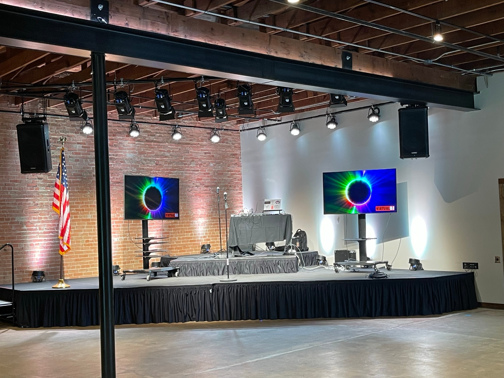 DJ set at a celebration event
