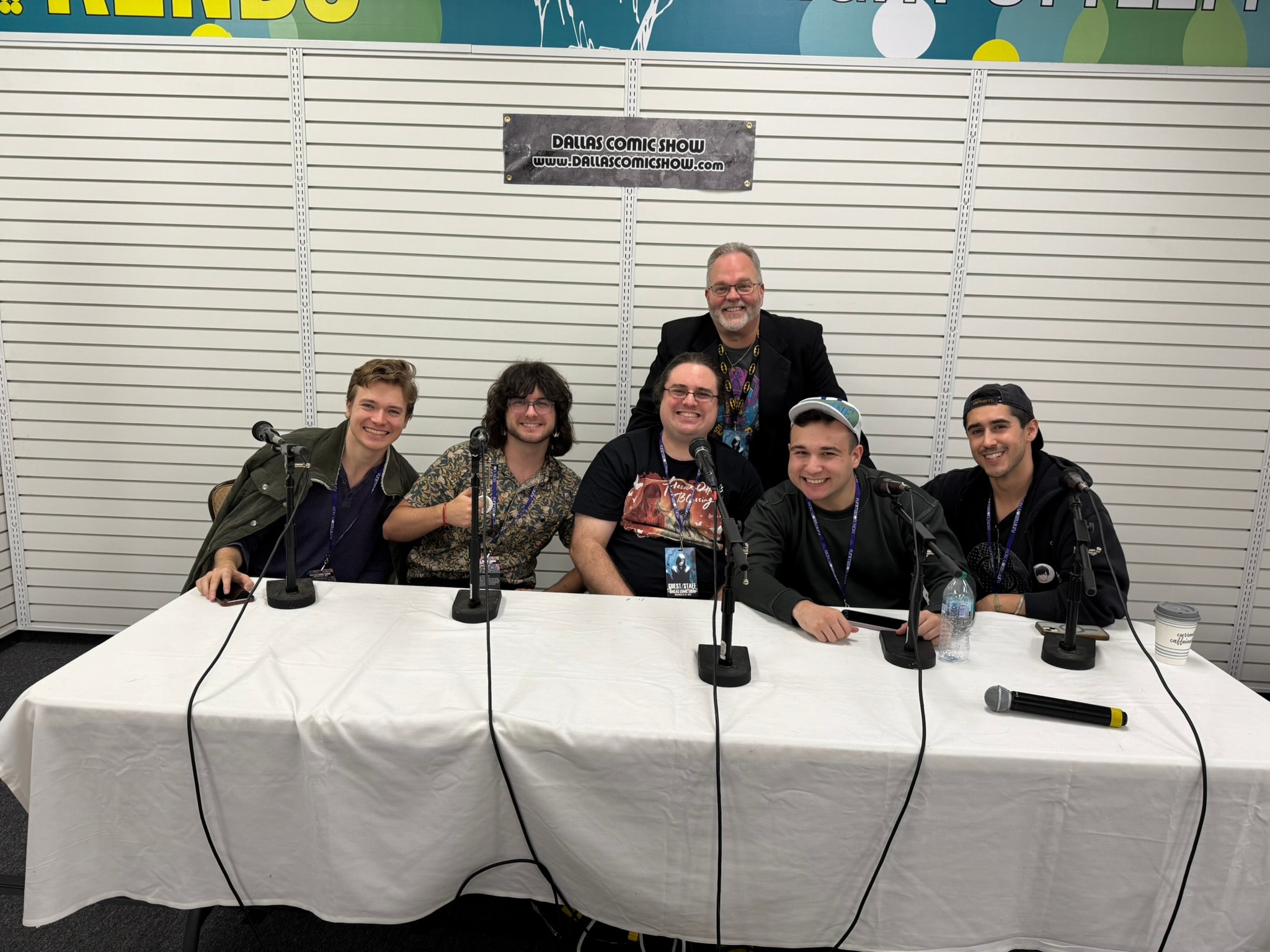 Rob Ervin at a panel event