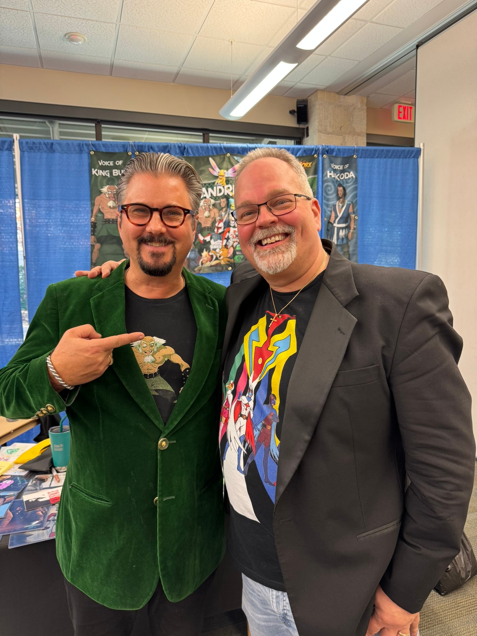 Rob Ervin at a panel event